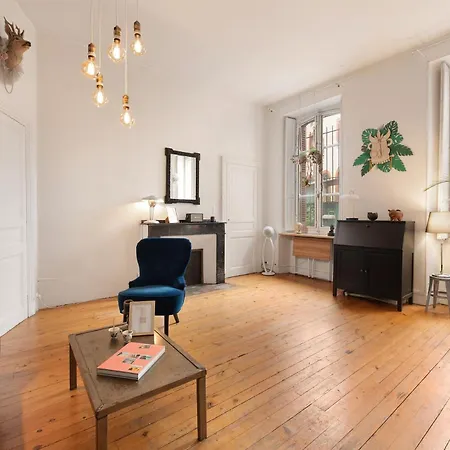 T3 Charme 6p - 115m Coeur Saint Sernin - Pkg Sous Terrain 3 Min Toulouse