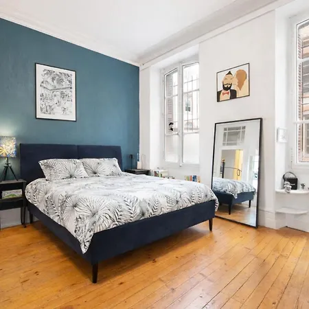 Apartamento 115m Hyper Centre - Coeur Saint Sernin, 5 Min Capitole - Parking Public Sous Terrain 3 Min Toulouse